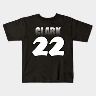 Caitlin Clark typography Kids T-Shirt